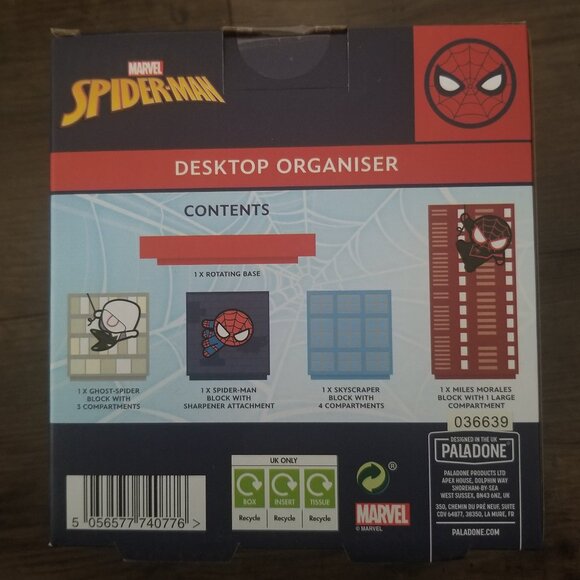 Marvel Spider-man Desktop Organizer (5 pieces) - Picture 2 of 11